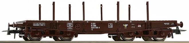 Heavy duty flat car<br /><a href='images/pictures/Roco/22993.jpg' target='_blank'>Full size image</a>